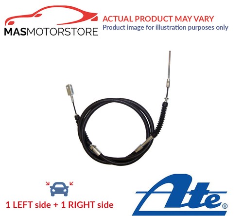 Handbrake cable pair - handbrake, ate