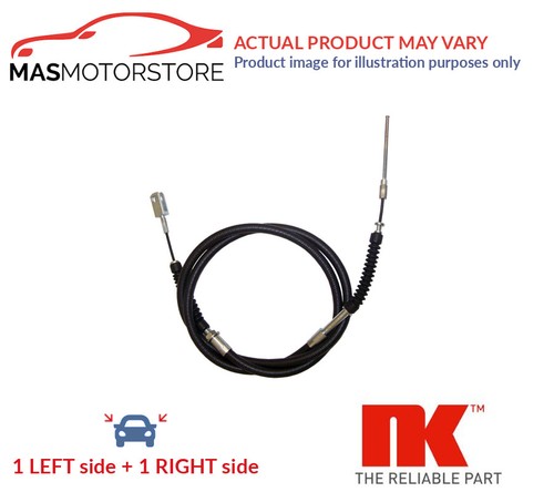 Handbrake cable pair - cable, rear